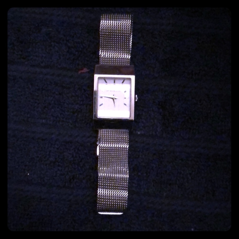 Authentic Burberry Silver Women's watch